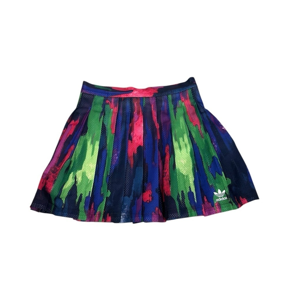 Adidas Originals 'Pharrell Williams - Camo Tree' Pleated Skirt size S Tennis